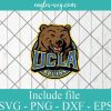 Ucla Bruins Mascot Svg, University of California Los Angeles Svg, University College Svg, png, cricut