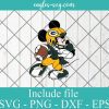Green Bay Packers Football Mickey Svg, Png, Layered Cricut File Silhouette Art