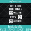 Just a Girl Who Loves Anime Cat & Ramen Svg, Png, Cricut File Silhouette Art