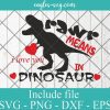 Rawr Means I Love You in Dinosaur Valentines Day Svg, Png, Cricut File Silhouette Art
