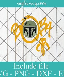 Star Wars The Book of Boba Fett Svg, Png, Cricut File Silhouette Art