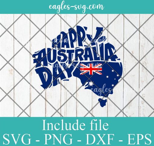 G'Day Happy Australia Day Svg, Png, Cricut File Silhouette Art