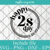 Happy 2sday svg - Happy Twosday Svg, Png, Cricut File Silhouette Art