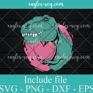 I Steal Hearts Dinosaur Valentines Day Svg, Png, Cricut File Silhouette Art