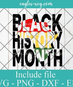 Black History Month Africa Map Svg, Png, Cricut File Silhouette, PDF