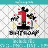 Disney Mouse 1st Birthday Svg, Png, Cricut File Silhouette