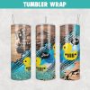 Duck Jeep Tumbler Wrap Templates 20oz Skinny Sublimation Design, PNG File Digital Download