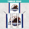 Buffalo Bisons Baseball Tumbler Wrap Templates 20oz Skinny Sublimation Design, PNG Digital Download