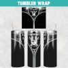 Las Vegas Raiders Football Tumbler Wrap 20 oz Sublimation Design, JPG Digital Download