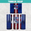 New York Rangers Hockey Grunge Tumbler Wrap Templates 20oz Skinny Sublimation Design, JPG Digital Download