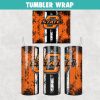Oklahoma State University Grunge Tumbler Wrap Templates 20oz Skinny Sublimation Design, JPG Digital Download