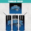 Orlando Magic Basketball Tumbler Wrap Templates 20oz Skinny Sublimation Design, PNG Digital Download