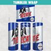 Tecate Light Beer Tumbler Wrap Templates 20oz Skinny PNG Sublimation Design, Label Beer Tumbler PNG