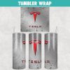 Tesla Distressed Grunge Tumbler Wrap Templates 20oz Skinny Sublimation Design, PNG File Digital Download