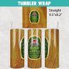Crown Royal Regal Apple Tumbler Wrap Templates 20oz Skinny PNG Sublimation Design, Liquor Label Tumbler PNG