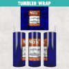 NOS nitrous oxide systems Tumbler Wrap Templates 20oz Skinny PNG Sublimation Design, Oil Filters Tumbler PNG