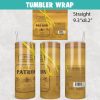Patron Anejo Tequila Tumbler Wrap Templates 20oz Skinny PNG Sublimation Design, Liquor Label Tumbler PNG