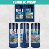 STP Oil Treatment Tumbler Wrap Templates 20oz Skinny PNG Sublimation Design, Oil Filters Tumbler PNG