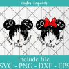 Bundle Disney Family Vacation Mickey & Minnie Svg, Png, Cricut & Silhouette