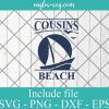 Cousins Beach Boat The Summer I Turned Pretty Svg, Png, Cricut & Silhouette