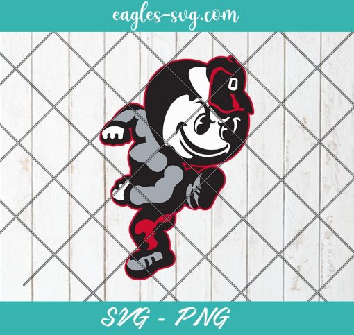 Ohio State Buckeyes Vintage Brutus Officially Best Svg, Cut Files for Cricut & Silhouette, Png