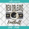 New Orleans Football Retro Svg, Vintage NOLA Svg, New Orleans Football 1967 Svg, 90s Aesthetic Svg, Cut Files for Cricut & Silhouette, Png, Clip Art