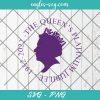 The Queen's Platinum Jubilee 1952-2022 Svg, RIP Queen Elizabeth II Svg, Queen Elizabeth Silhouette, PNG