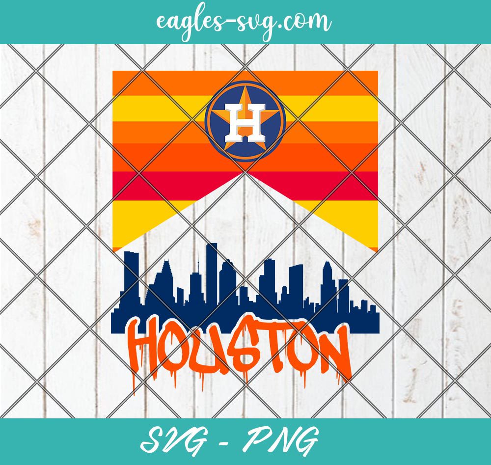 Houston Baseball Svg, Houston Astros Svg, H-Town Svg, Cut Files for Cricut & Silhouette, Png