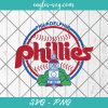 Philadelphia Phillies Primary Retro Old Logo 1980 SVG PNG Cricut Clip Art