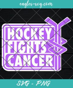 Hockey Fights Cancer SVG, Hockey breast cancer AWARENESS SVG PNG Cricut ClipArt