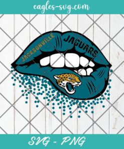Jacksonville Jaguars Lips SVG