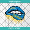 Los Angeles Chargers Lips SVG Chargers Lips vector File Los Angeles Chargers Lips Football Svg Cut Files PNG, SVG