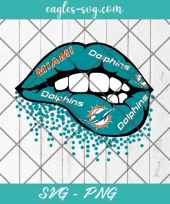 Miami Dolphins Lips SVG Dolphins Lips vector File Miami Dolphins Lips Football Svg Cut Files PNG, SVG