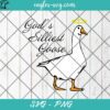 God's Silliest Goose SVG PNG, Middle Class Fancy Svg, Goose Christmas SVG PNG Cricut File Sublimation Digital Download