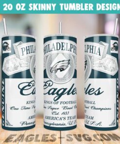 Philadelphia Eagles Budweiser Tumbler Wrap PNG