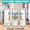 Philadelphia Eagles Modelo Beer Tumbler Wrap PNG