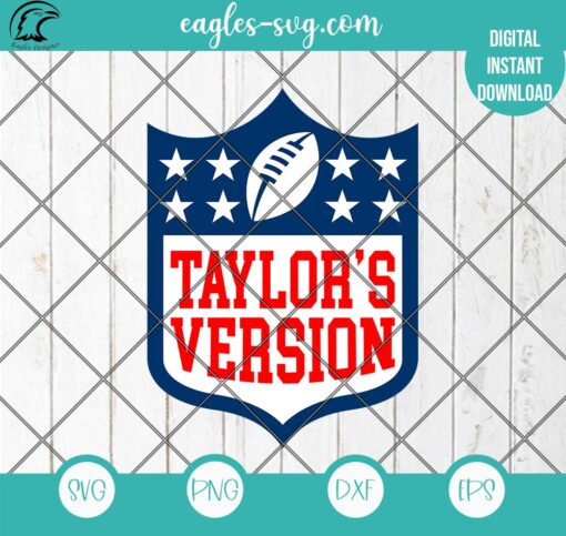 Taylor Version NFL SVG PNG - Travis and Taylor SVG PNG DXF EPS Cricut files