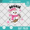 Bougie Snowman SVG PNG Cut Files, Christmas Stanley Tumbler Inspired Belt Bag
