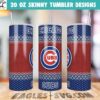 Chicago Cubs Ugly Sweater Tumbler Wrap PNG