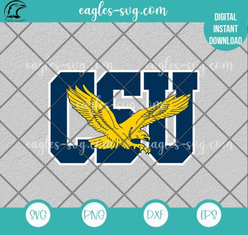 Coppin State Eagles Logo SVG PNG file for Cricut & Silhouette