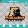Morgan State Bears Logo SVG PNG file for Cricut & Silhouette