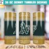 Oakland Athletics Ugly Sweater Tumbler Wrap PNG
