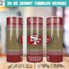 San Francisco 49ers Ugly Sweater Tumbler Wrap PNG