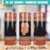San Francisco Giants Ugly Sweater Tumbler Wrap PNG
