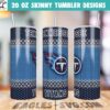 Tennessee Titans Ugly Sweater Tumbler Wrap PNG