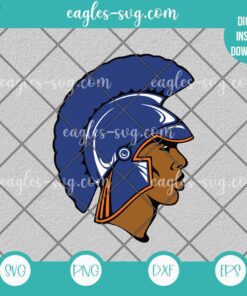 Virginia State Trojans Logo SVG PNG file for Cricut & Silhouette