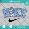 Nike North Carolina Tar Heels Logo SVG PNG Cricut Silhouette Cut file