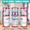 Los Angeles Angels Kings Of Baseball PNG Tumbler Design