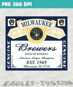 Milwaukee Brewers Budweiser PNG file