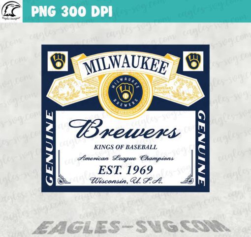 Milwaukee Brewers Budweiser PNG file